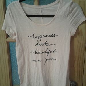 Light pink t-shirt